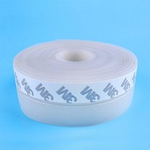 창문 외풍차단 바람막이 틈새막이 방풍비닐 단열필름 현관문 문틈 틈막이 스폰지 문풍지 25mm35mm45mm 문 및 창 고무 훔치는 스트립 자체 접착 방풍 스티커 단열 유리 도어, 반투명, 1m, 25mm