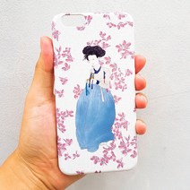 [카드 슬라이드 케이스] 신윤복 미인도 패턴 케이스 명화 케이스, 갤럭시S10+, 선택옵션