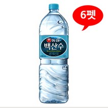 백산수 2L X 6펫 /B, 6개