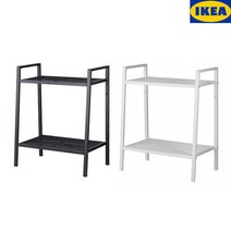 이케아 정품 LERBERG 레르베리 2단 선반유닛 철제수납 다용도 틈새 주방용품선반, 이케아 정품 LERBERG 레르베리 2단 선반유닛 수납