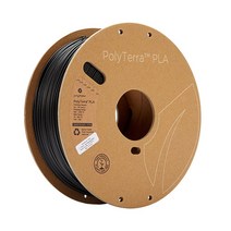 Polymaker 3D 프린터 PolyTerra PLA 필라멘트 Black 1Kg filament