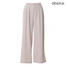에이비플러스 ab.plus 프론트 핀턱 백밴딩 롱 팬츠 (LSX2MP33A)