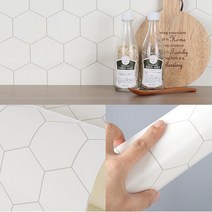 유해물질no 강력접착 주방 타일용 시트지 욕실문 리폼 벽리폼 현관 벽, 1개