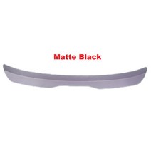 리어스포일러 바디킷 그릴 사이드스텝 그릴 광택 블랙 ABS Maxton 스타일 리어 스포일러 윙 립 바디 키트, 01 Matte Black, 벤츠