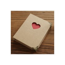 아날로그 수제 노트 포토북 감성 선물 사랑 느슨한 잎 책 레트로 diy 기념 앨범 크리스마스 설날 커플 여행 붙여 넣기 노트북 여자 친구 남자 생일 여성과 남성을위한, 크래프트 종이 커버 크래프트