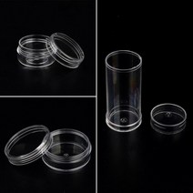 악세사리 소품 보관 원형 투명케이스