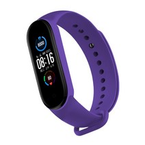 Xiaomi Mi 7 6 5 4 3 팔찌 실리콘 팔찌 손목 스트랩 MiBand 3 4 band5 band6 Smartwatch 액세서리, 28 26_04 For Mi Band 6