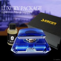 [마이도매]마임 크리스탈방향제/디퓨저/차량용방향제, 마임크리스탈-블루-블랙체리