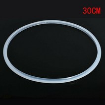 고무바킹 고무링 부싱 와셔 1pc 22-32cm 압력 밥솥 씰 교체 투명 실리콘 홈, 30cm