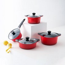 한국도자기리빙 리한 스칼레토 통주물 인덕션 냄비, 전골1p, 24cm