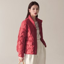 CHENYI 여성용 경량 덕다운 오리털 자켓