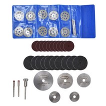 HSS 원형 톱날 절단 휠 세트 목재 알루미늄, 한개옵션0