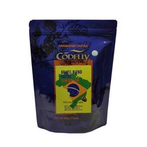 [코델리커피] 브라질 블렌드 원두커피 500g (홀빈 or 분쇄), 분쇄도:에스프레소용, 상세 설명 참조