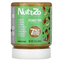 Nuttzo Peanut Pro 넛조 피넛 프로 스무스 버터 340g, 1개