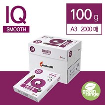 ANTW 디지털프린팅 칼라인쇄 복사용지 A3 100g 2000매 202230EA, 본상품선택