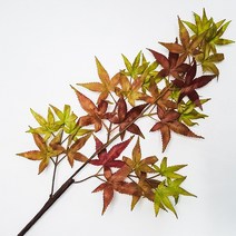 에이엘비 조화 가을단풍 부쉬 대, 초록단풍, 1개