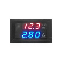 볼트 암페어 메타 10A 전압 전류 표시기, 1개