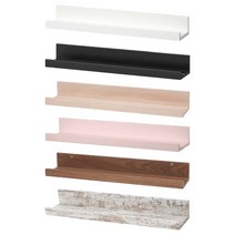 이케아 MOSSLANDA 모슬란다 액자선반 55cm 벽선반 책진열대 벽걸이 피규어 소품 인테리어, 페일핑크