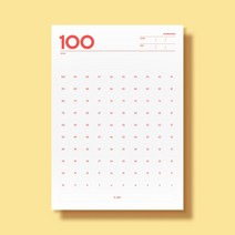 모트모트 디데이 보드 - 100DAYS, 단품