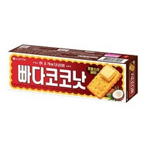 롯데제과 빠다코코낫 100g 2개 간식 과자 아이들간식 디저트 1세트, 3세트