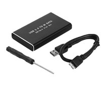 미니 ssd 케이스 msata to usb 3.1 하드 드라이브 케이스, msata에서 usb3.0으로