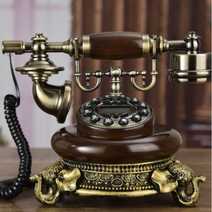 골동품 전화 유럽 빈티지 전화 레트로 전화 유선 크리에이티브 전화기