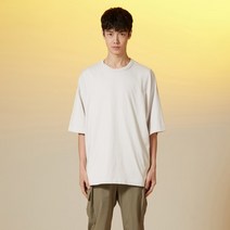 일꼬르소 남성용 울트라 오버핏 에센셜 라운드 티셔츠
