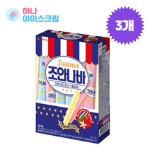 롯데제과 조안나바3개 (딸기맛6개입+바닐라맛6개입), 3개, 33