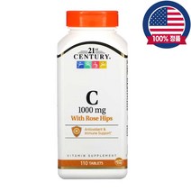 21세기센트리 비타민C 1000mg 하루한알 아스코르브산 무글루텐 110정, 1개