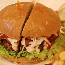 비건햄버거 콩고기 패티 450g 비건푸드 채식 햄버거 고기 아이들 영양간식, 225gx2개