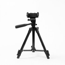 카메라 폰거치대 3단 수평계 삼각대 DSLR 스마트폰 핸드폰삼각대 액션캠삼각대 카메라삼각대, 1개