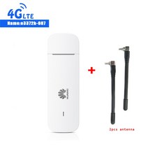 LTE라우터 휴빅사이즈라우터 USIM라우터 Wi-Fi 포터블 USB 화웨이 E3372h607 언락 동글 모뎀 안테나 2 개 4
