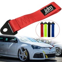 토우바 최신 jdm 레이싱 견인 스트랩 범용 레이싱 카 견인 스트랩견인 너트가, 파란색 견인