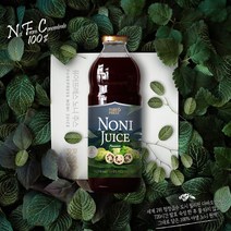 퓨어프레스 720시간 숙성 다바오섬 와일드 노니 NFC 프리미엄 100%, 2병, 1L