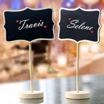 카운터 미니 칠판 쇼카드 가격표 안내판