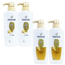 팬틴 극손상 케어 500ml 샴푸 2개 + 500ml 린스 2개, 1세트