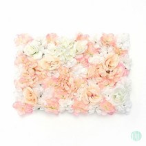 플라워월 조화 꽃벽 FL35 60X40CM 꽃벽 종이꽃 웨딩포토부스 플라워포토존
