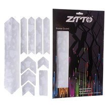 자전거 스티커 ztto 3d bike sticker mtb frame 스크래치 이동식 mountain road bike sticker protector cover for yt, 젖소