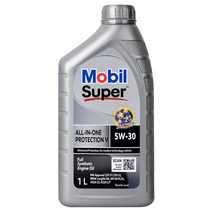 Mobil Super 3000 5W-30 1L 가솔린 디젤 엔진오일, 단품, 5w30