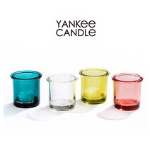 양키캔들 팝 티라이트 캔들홀더 4가지 컬러, 코랄