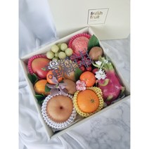 과일 포장상자 박스제작 셀프 선물상자 키트 케이스, 꽃길만걸으세요