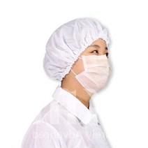 방진 모자 제전모 무진모 크린룸 후드 C3, 스카이블루L