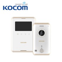 코콤 K6B VP-R431E 초인종 패키지 화이트 디지털 비디오폰 인터폰 도어폰