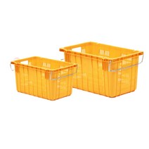 대용량 채소손질 식자재 농수산물 수확 바구니, 과일상자, 노랑