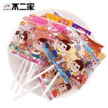 수입과자 할로윈캔디 막대사탕 대용량 우유 과일 하드 캔디 간식, 벌크-혼합맛 250g(약 30개)