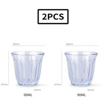 데미타세 데미타세잔 도피오잔 싱글찻잔 호텔커피잔 MHW-3BOMBER 진공 전기 커피 컵 90ml 라떼 에스프레소, 05 2pcs Blue_01 90ml