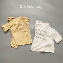 지블레싱KC 띵크티 유아동 상의 아동복 티셔츠