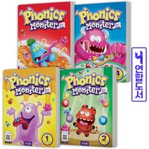 파닉스 몬스터 Phonics Monster 2nd 1-4권세트 (전4권) 교재 에이리스트
