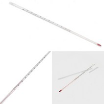 유리막대온도계 막대형온도계 알코올온도계 막대 온도계