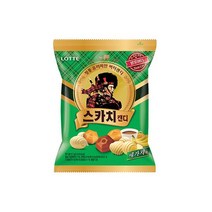 롯데 스카치 세가지 317g 발효버터 사무실간식 탕비실사탕 유아간식 군것질 졸음방지, 8개